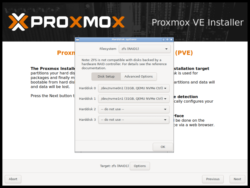 La imagen tiene un atributo ALT vacío; su nombre de archivo es pve-select-target-disk-1024x773.png